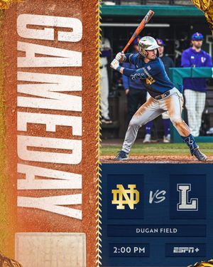 Image post by @NDBaseball on Twitter