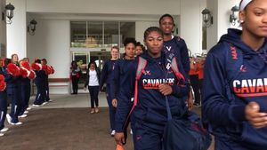 Image post by @UVAWomensHoops on Facebook