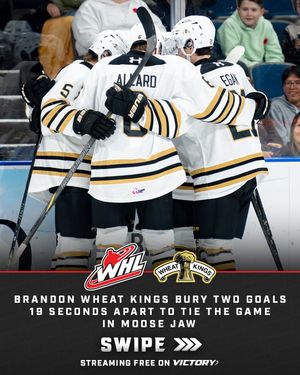 Image post by @westernhockeyleague on Instagram