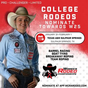 Image post by @womensrodeo on Instagram