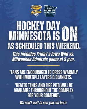 Image post by @hockeydaymn on Instagram