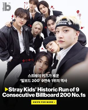Image post by @billboard_korea on Instagram