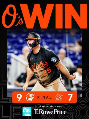 Image post by @orioles on Instagram