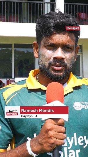 Video post by @thepaparecricket on Facebook