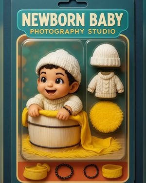 Image post by @newbornbabyphotographystudio on Instagram
