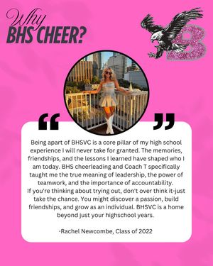 Image post by @bhshawkscheer on Instagram