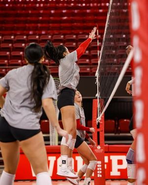 Image post by @NCStateVolleyball on Facebook