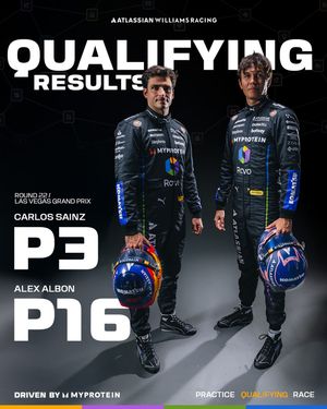 Image post by @williamsracing on Instagram