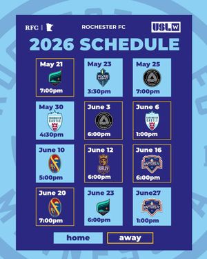 Image post by @rochesterfcminnesota on Instagram