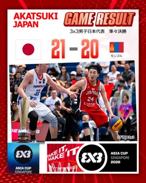 Image post by @japan_basketball on Instagram