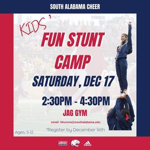 Image post by @southalabama.cheerleading on Facebook
