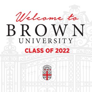 Image post by @BrownUniversity on Twitter