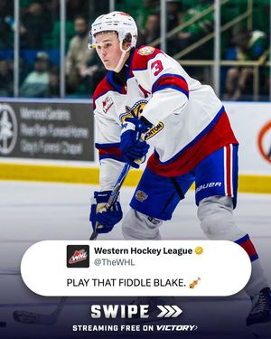 Image post by @westernhockeyleague on Instagram