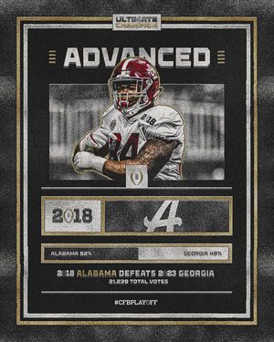 Image post by @CollegeFootballPlayoff on Facebook