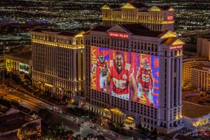 Image post by @CaesarsPalace on Twitter