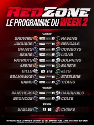 Image post by @nflfrance on Instagram