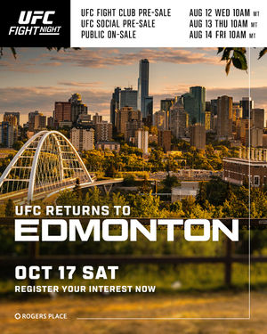 Image post by @ufccanada on Instagram