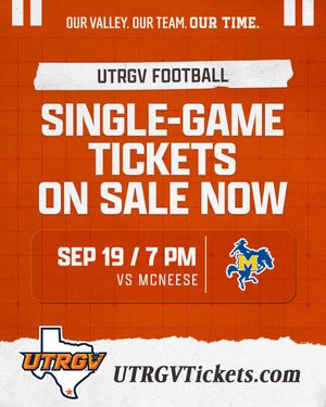Image post by @utrgvfootball on Instagram