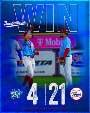 Image post by @ReadingFightins on Twitter
