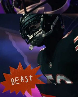 Gif post by @ChicagoBears on Twitter