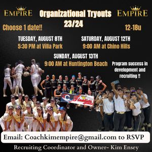 Image post by @empirefastpitchsb on Instagram