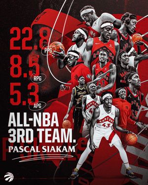 Image post by @raptors on Instagram