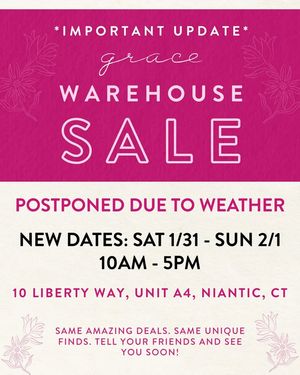 Image post by @shopatgrace on Facebook