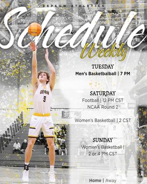 Image post by @depauwtigers on Instagram