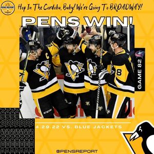 Image post by @pensreport on Instagram