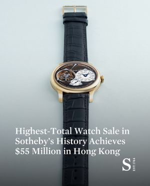 Image post by @sothebyswatches on Instagram