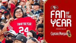 Image post by @49ers on Twitter