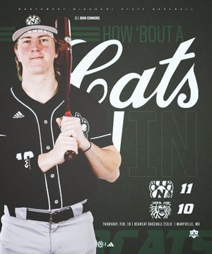 Image post by @NWBearcatBSB on Twitter