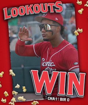 Image post by @ChattanoogaLookouts on Facebook