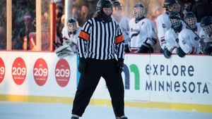 Image post by @HockeyDayMN on Twitter/X