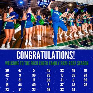 Image post by @fgcu_cheer on Instagram