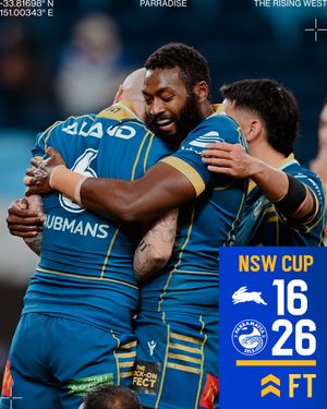 Image post by @TheParraEels on Twitter