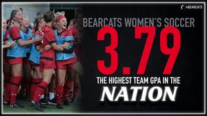 Image post by @GoBearcatsWSOC on Twitter