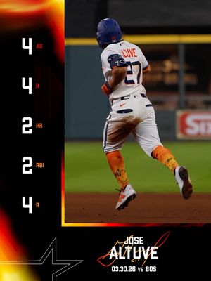 Image post by @astros on Instagram