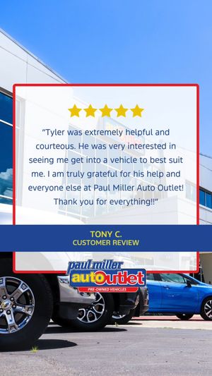 Video post by @PaulMillerAutoOutlet on Facebook