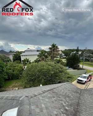 Image post by @redfoxroofers on Facebook