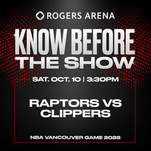 Text post by @RogersArena on Twitter/X