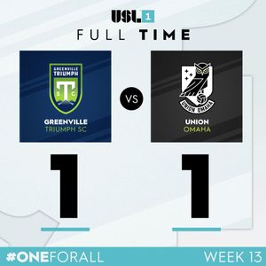 Image post by @USLLeagueOne on Twitter