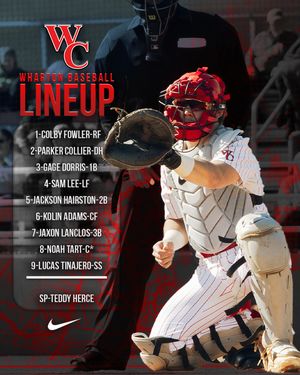 Image post by @whartonbaseball on Instagram