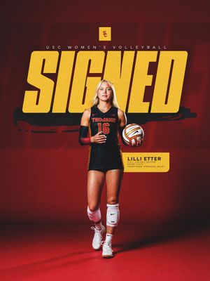 Image post by @uscwomensvolley on Instagram