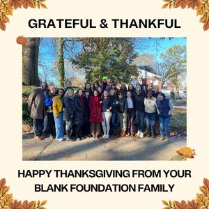 Image post by @blankfoundation on Instagram