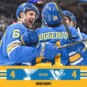 Image post by @StLouisBlues on Twitter
