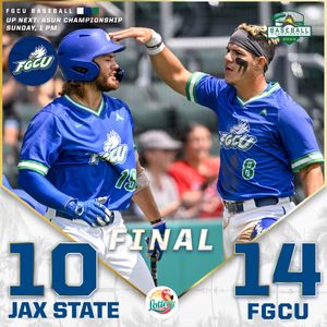 Image post by @fgcu_baseball on Instagram