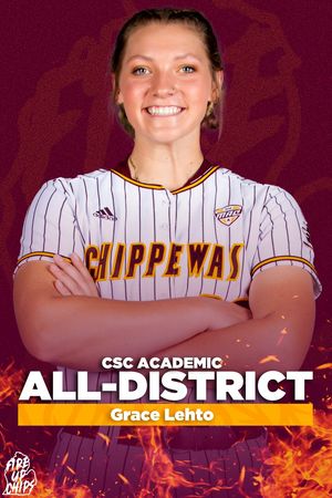 Image post by @CMUSoftball on Twitter