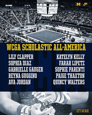 Image post by @umichwgym on Instagram