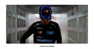Image post by @mclarenf1 on Instagram